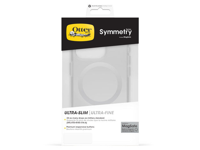 OtterBox Symmetry Plus Case iPhone 15 Pro Max - Clear