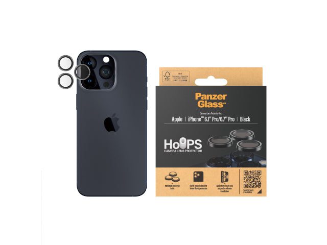 PanzerGlass Hoops Lens Protector iPhone 15 Pro / 15 Pro Max