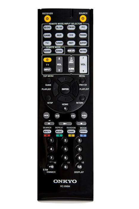 ONKYO Remote to suit TX-NR545, TX-NR646 and others.   ** OTHER REMOTES AVAILABLE