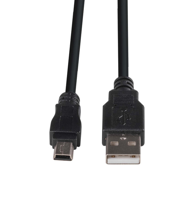 DYNAMIX 2m USB 2.0 Mini-B (5-pin) Male to USB-A Male Connectors.