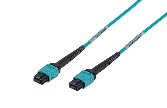 100M OM3 MPO ELITE Trunk Multimode Fibre Cable POLARITY C Crossed Trunk Cable