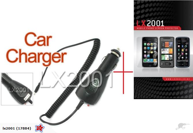 Nokia C6 Screen Protector + Car Charger