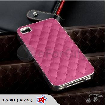 iPhone 4 / 4S Deluxe Genuine Leather Case - Pink