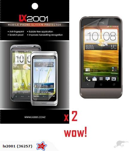 2 x HTC ONE V Screen Protector