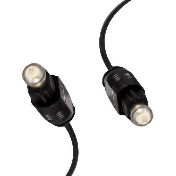 DYNAMIX 0.5m Toslink Slimline Audio Optic Cable. OD: 2.2mm