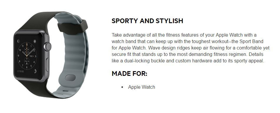 Apple Watch Sports Band (42mm) Misc 1