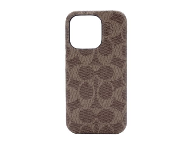 Coach Apple iPhone 14 Pro 6.1" Slim Wrap Case - Signature Tan