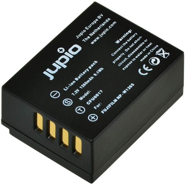 Jupio Fuji NP-W126S Lithium-Ion Battery Pack (7.2V, 1260mAh) CFU0017
