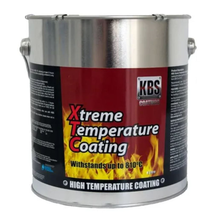 KBS XTC Xtreme Extreme Temp Coating - Cast Iron Grey 4L / 4 LITRE 6852