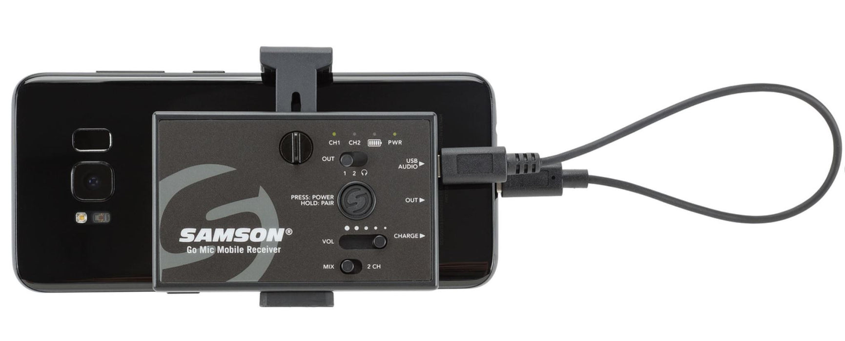 Samson Go Mic Microphone Mobile Lavalier System SWGMMSLAVK 809164219453
