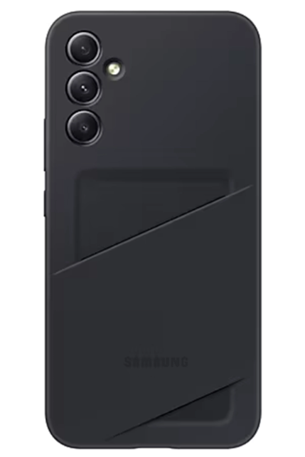 Samsung Galaxy A34 6.6" 5G (2023) Card Slot Cover Case - Black
