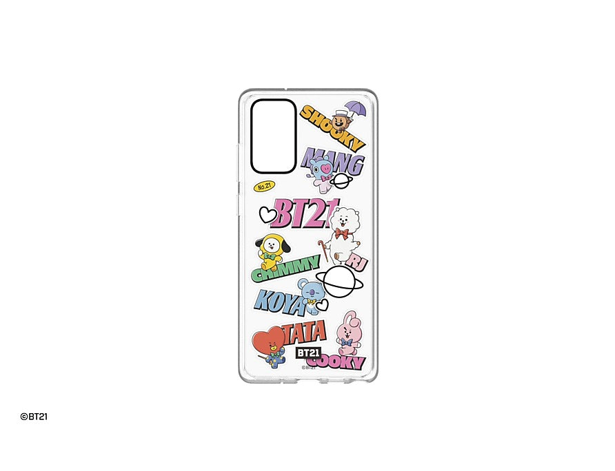 Samsung Galaxy Note 20 6.7" Clear Smart Layer Cover BT21 - Clear GP-FGN981HOATW 8809672751157