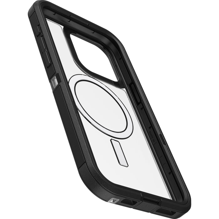 OtterBox Defender XT CLEAR iPhone 15 Pro Max Case Dark Side Black Clear