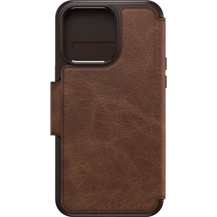 OtterBox Strada Magsafe iPhone 15 Pro Max Case Espresso Brown