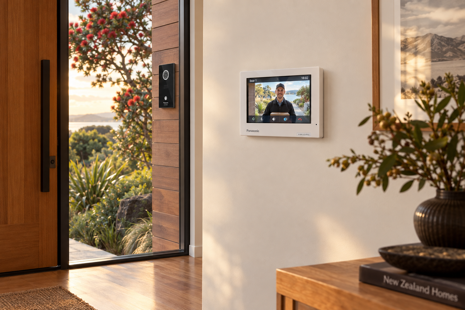 Panasonic VL-SC3235WX IP Video Intercom: Smarter Front-Door Security for NZ Homes
