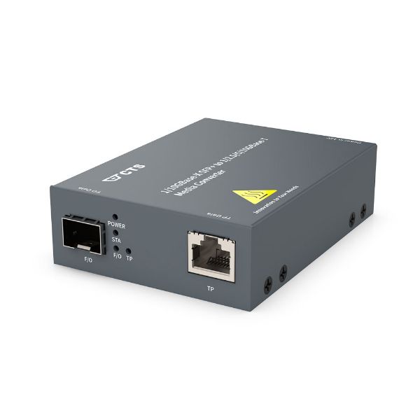 CTC Union SFP+ 10G Standalone Media Converter 1G/10G Fiber to Gigabit Ethernet
