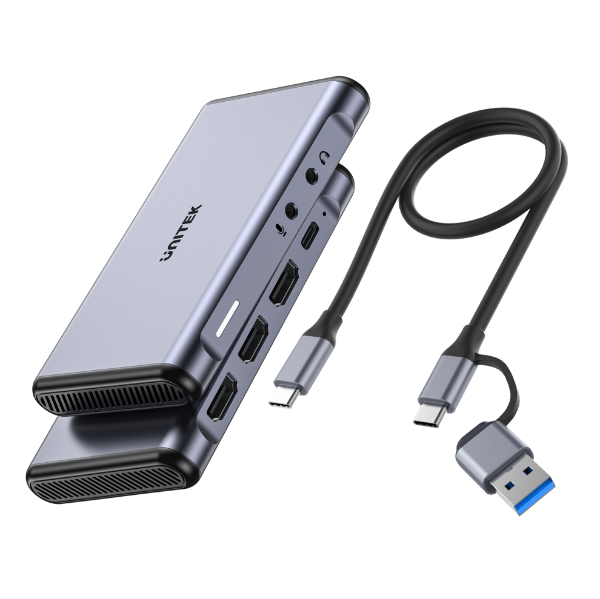 UNITEK Dual 4K HDMI Video Capture Card w/ Loop-out. Capture & Stream Instantly