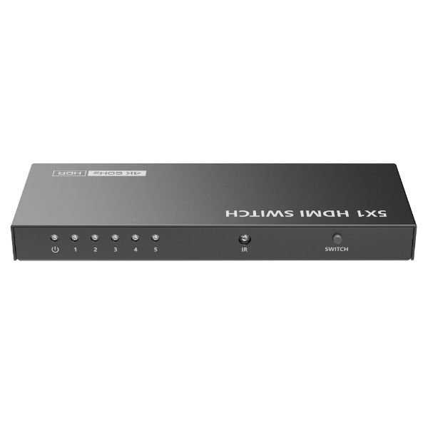 Lenkeng 4K 5-In-1-out HDMI HDR Switch. Support 12 bit full HD video 3D video & 4Kx 2K@30/60
