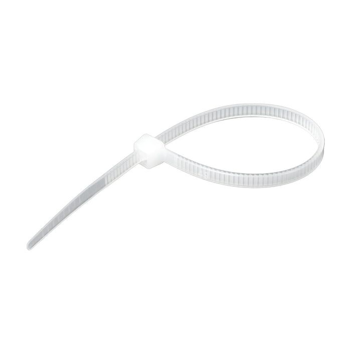 DYNAMIX 3.6 x 300mm Natural Cable Ties Pack of 1000 180N/18.3kgs Tensile Strength