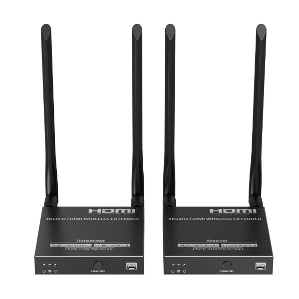Lenkeng 4K Wireless HDMI to HDMI Extender up to 4K@60Hz for 50m Low Latency Switchable