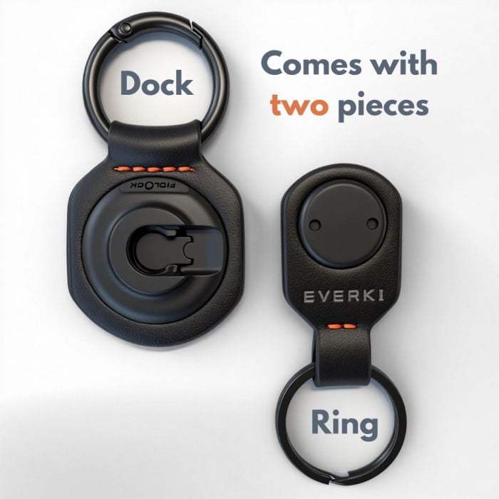Everki Quick-Release Keychain with FIDLOCK Magnetic Closure Universal, 2-Piece System