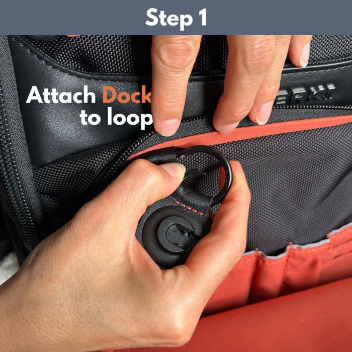 Everki Quick-Release Keychain with FIDLOCK Magnetic Closure Universal, 2-Piece System