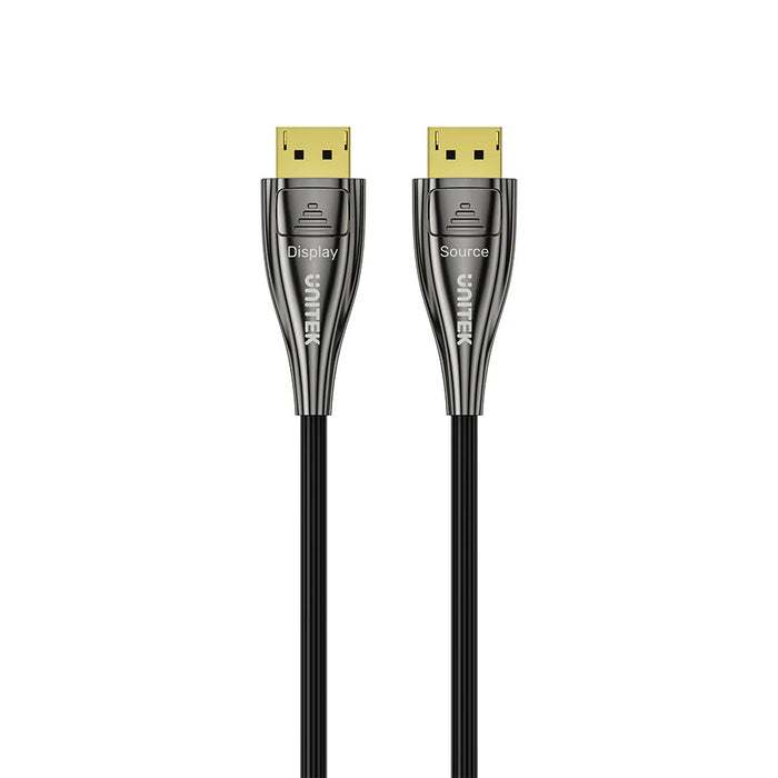 Brateck 20M 8K Fiber Optic DisplayPort 2.1 Supports 54Gbps Bandwidth Up To 8K@120Hz