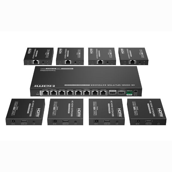 Lenkeng 1-In-8-Out 4K@60Hz HDMI Splitter Extender