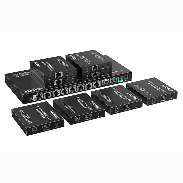 Lenkeng 1-In-8-Out 4K@60Hz HDMI Splitter Extender