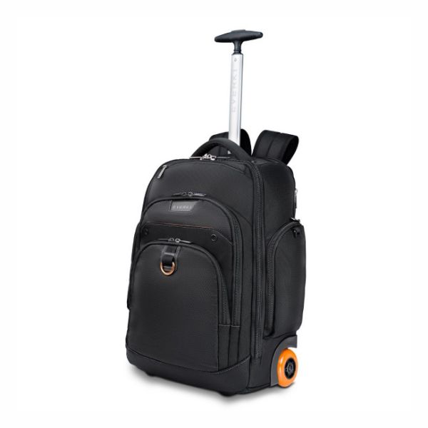 Everki Atlas Wheeled Laptop Backpack. Notebooks 13-17.3''. Felt-lined iPad/Kindle/tablet