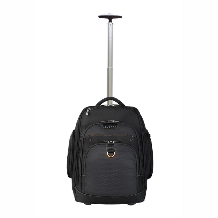 Everki Atlas Wheeled Laptop Backpack. Notebooks 13-17.3''. Felt-lined iPad/Kindle/tablet