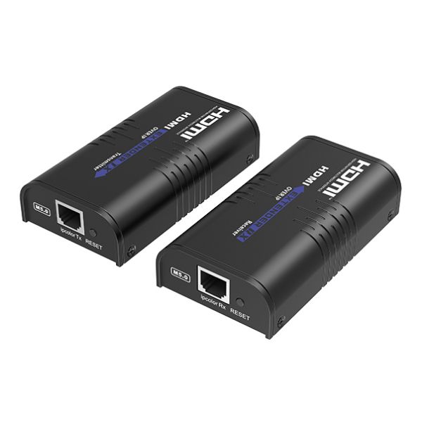 Lenkeng HDMI Over IP Extender Supports Cat5E/6, Many-to-Many Transmitter & Receiver Kit