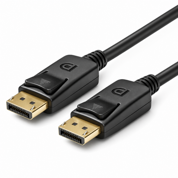 DYNAMIX 0.5M DisplayPort V1.2 Cable w/ Gold Shell Connectors DDC Compliant. 4K60hz