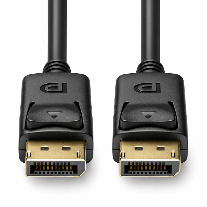 DYNAMIX 0.5M DisplayPort V1.2 Cable w/ Gold Shell Connectors DDC Compliant. 4K60hz