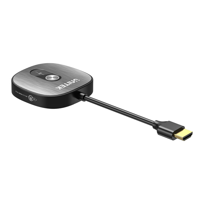 Unitek 4K30Hz Wireless HDMI Receiver Supports HDCP 1.4. Dual Band 50m Transmission