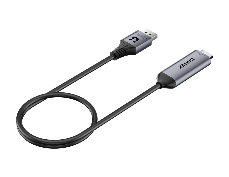 Unitek 1.8M 8K 60Hz DisplayPort 1.4 to HDMI 2.1 Adpater Cable. Supports 8K Ultra HD Res