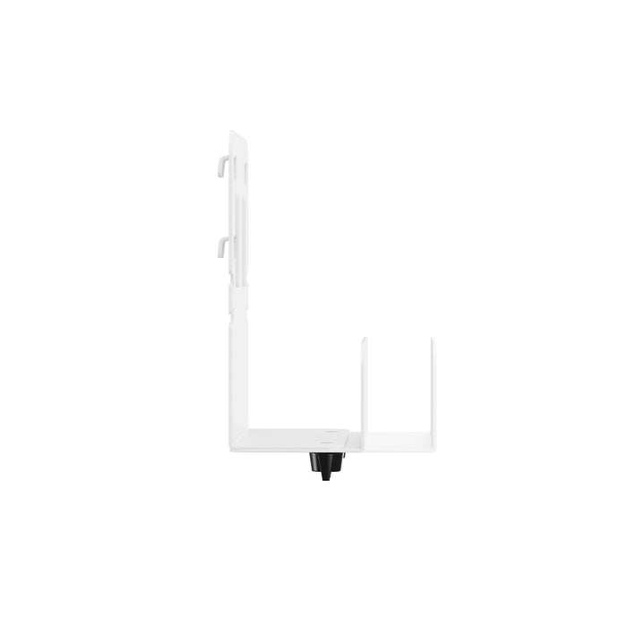 DYNAMIX Recessed Entertainment Box with Lid 500x386x100mm 10kg Weight Cap, White