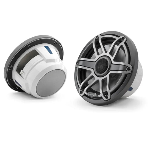 Jl Audio M6-770X-S-Gmti 7.7" Marine Coaxial Speakers Gray Titanium Sport Grille - LX2001 - Homewares, Outdoor, Phone Accessories, Cases, Speakers, Headphones + More -