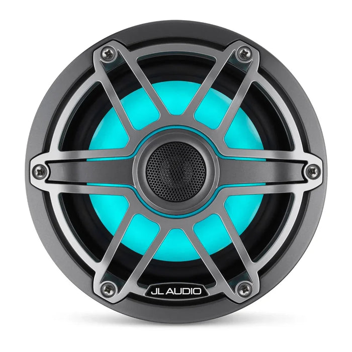 Jl Audio M6-650X-S-Gmti-I 6.5" Marine Coaxial Speakers Gray Titanium Sport Grill - LX2001 - Homewares, Outdoor, Phone Accessories, Cases, Speakers, Headphones + More -