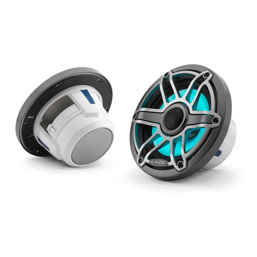 Jl Audio M6-650X-S-Gmti-I 6.5" Marine Coaxial Speakers Gray Titanium Sport Grill - LX2001 - Homewares, Outdoor, Phone Accessories, Cases, Speakers, Headphones + More -