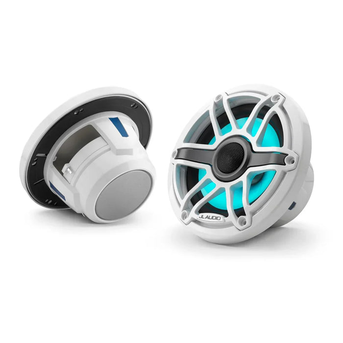 Jl Audio M6-650X-S-Gwgw-I 6.5" Marine Coaxial Speakers Gloss White Sports Grille - LX2001 - Homewares, Outdoor, Phone Accessories, Cases, Speakers, Headphones + More -