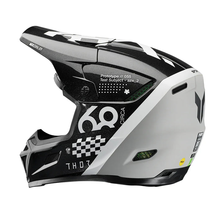 Helmet S25 Thor Mx Reflex Sport Composite Riot Black/White Small - LX2001 - Homewares, Outdoor, Phone Accessories, Cases, Speakers, Headphones + More -