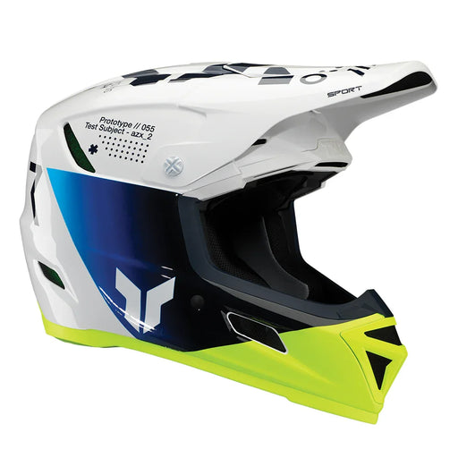 Helmet S25 Thor Mx Reflex Sport Composite Strike Navy/Acid Small - LX2001 - Homewares, Outdoor, Phone Accessories, Cases, Speakers, Headphones + More -