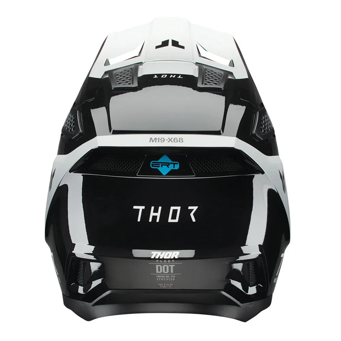 Helmet S25 Thor Mx Fleet Storm Black/White Medium - LX2001 - Homewares, Outdoor, Phone Accessories, Cases, Speakers, Headphones + More -