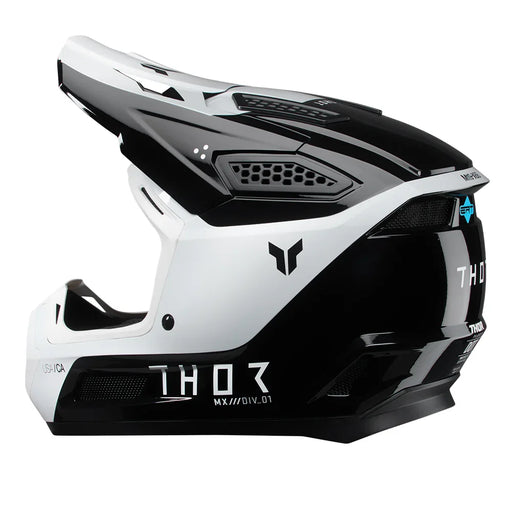 Helmet S25 Thor Mx Fleet Storm Black/White Large - LX2001 - Homewares, Outdoor, Phone Accessories, Cases, Speakers, Headphones + More -