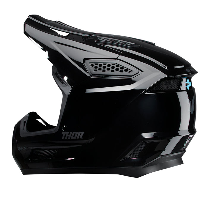 Helmet S27 Thor Mx Fleet Blackout Gloss Black L
