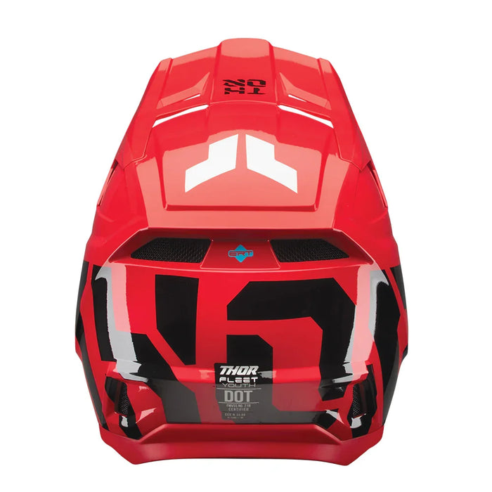Helmet S25 Thor Mx Fleet Forge Red Youth Medium - LX2001 - Homewares, Outdoor, Phone Accessories, Cases, Speakers, Headphones + More -