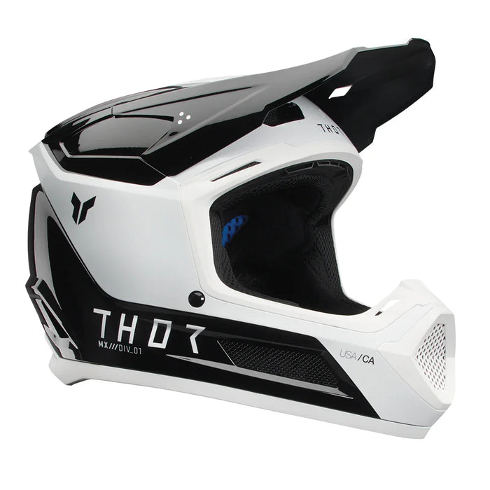 Helmet S25 Thor Mx Fleet Storm Black/White Youth Medium - LX2001 - Homewares, Outdoor, Phone Accessories, Cases, Speakers, Headphones + More -