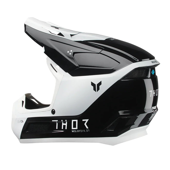 Helmet S25 Thor Mx Fleet Storm Black/White Youth Large - LX2001 - Homewares, Outdoor, Phone Accessories, Cases, Speakers, Headphones + More -