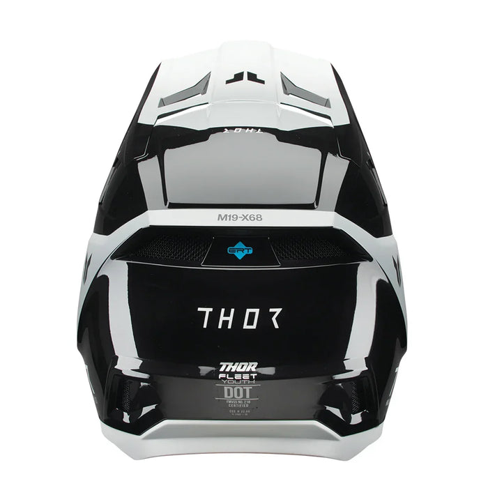 Helmet S25 Thor Mx Fleet Storm Black/White Youth Large - LX2001 - Homewares, Outdoor, Phone Accessories, Cases, Speakers, Headphones + More -